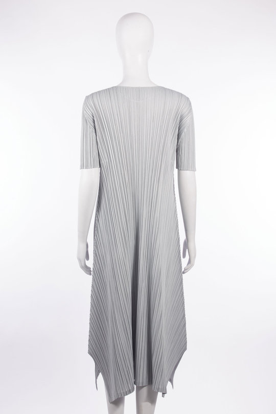 Kleid PP66-JH286 grey, Pleats Please  Issey Miyake