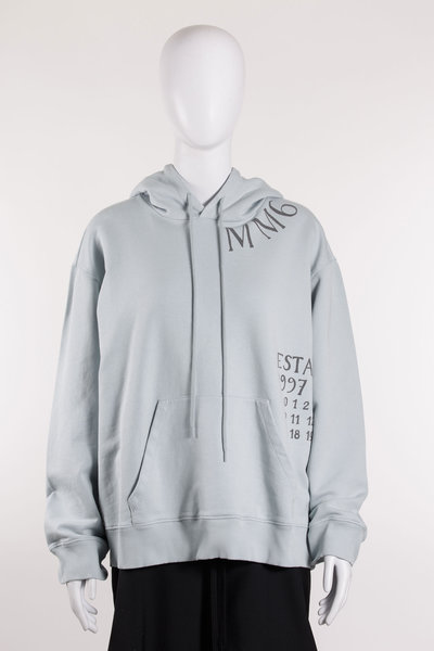 Pullover Hoodie SH0GU0026 blue, MM6