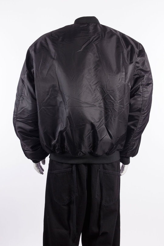 Jacke Customized Bomber Jacket + Lapel Insert black, Marina Yee