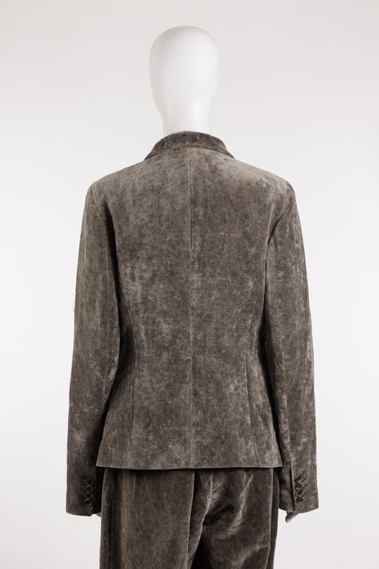 Blazer W5 W UW6062 Karon JKT Foster dark grey, Uma Wang