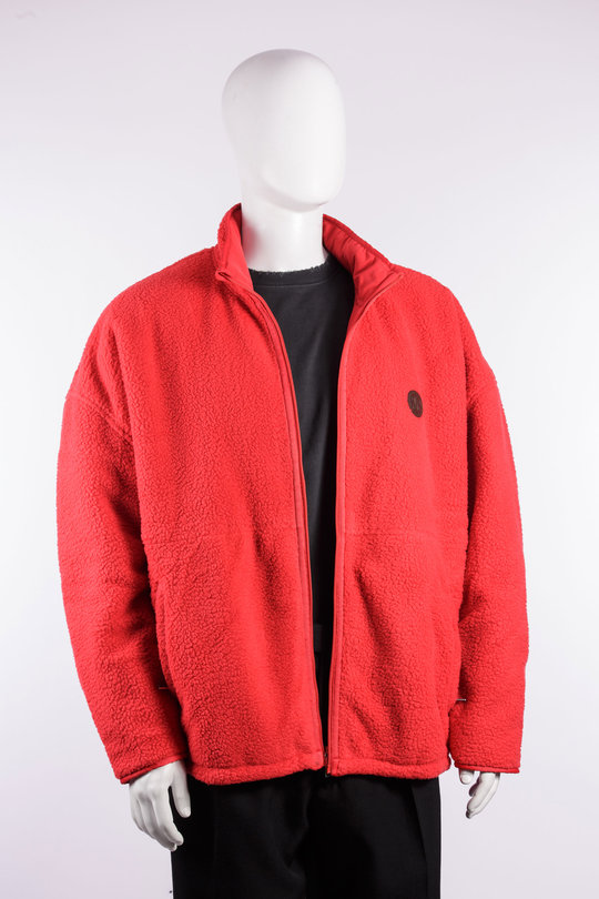 Jacke Willy Cozy Fleece MMKJK011-056N-006 red, Willy Chavarria