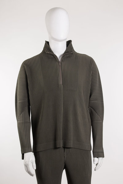 Pullover HP58-JK112 olive, Homme Plissé Issey Miyake
