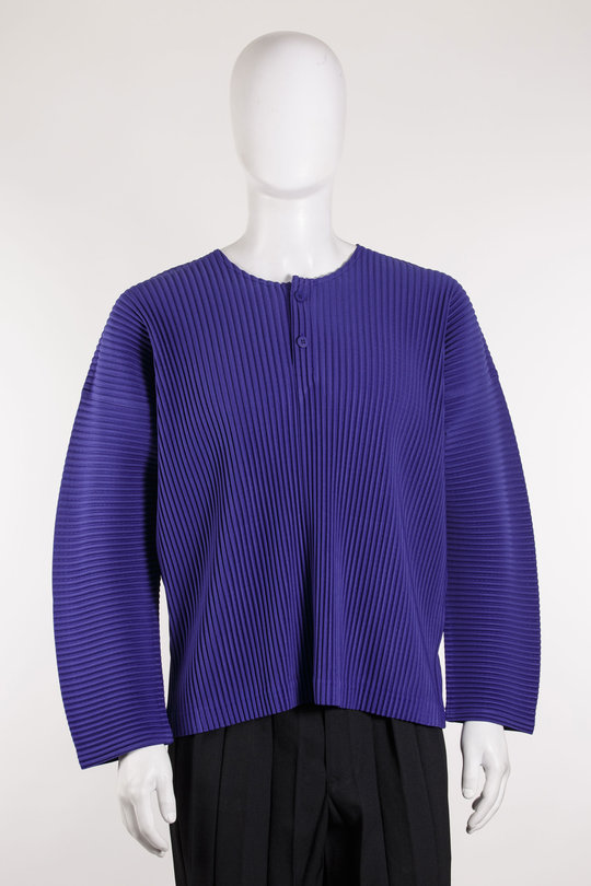 Longsleeve HP66-JK023 violette, Homme Plissé Issey Miyake