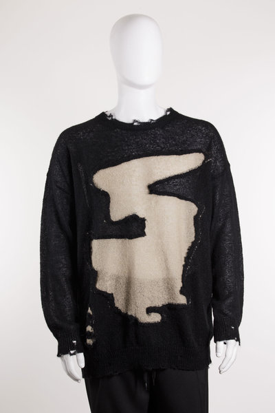 Pullover SH0HL0019 black/brown, MM6