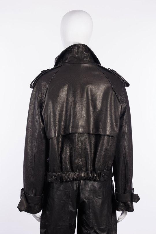 Lederjacke GD27F01102MGA black, Giorgio Brato