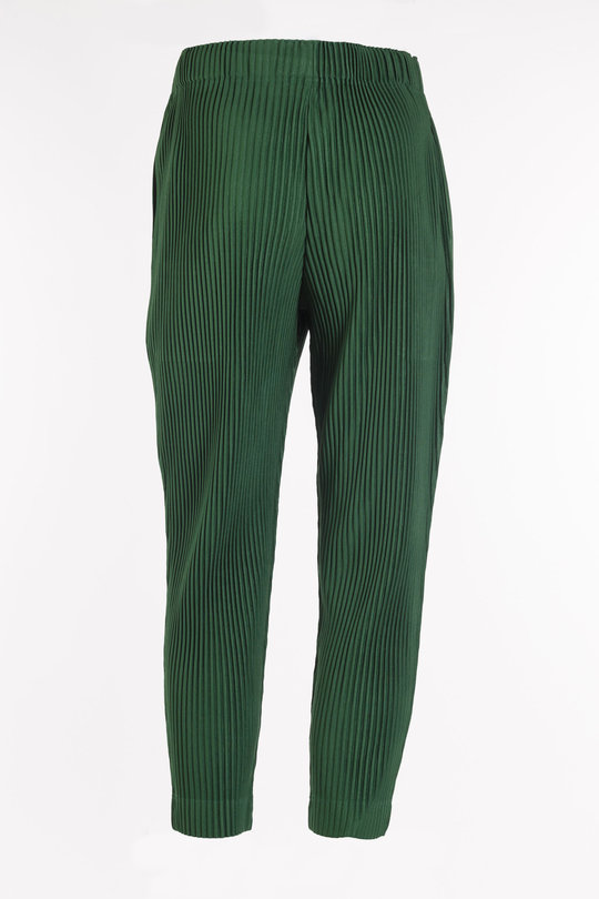 Hose HP48-JF109 green, Homme Plissé Issey Miyake