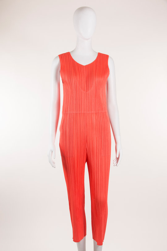Overall PP26-JI137 coral, Pleats Please  Issey Miyake