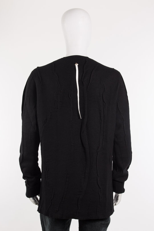 Pullover GOL1FLA1 black, Label Under Construction