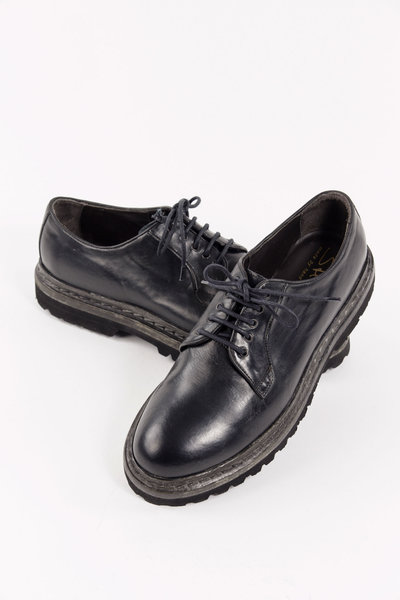 Schuh 2454 H.Ban Nero Washed Gomma Gum, SHOTO