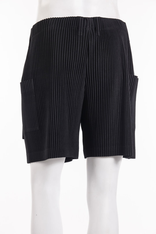 Shorts HP66-JF222 black, Homme Plissé Issey Miyake