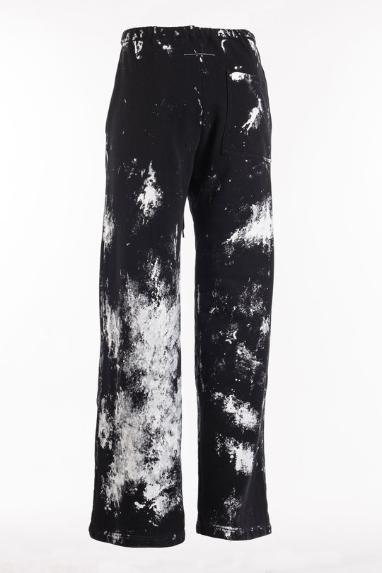 Hose Jogger S62KBO263 black/white, MM6
