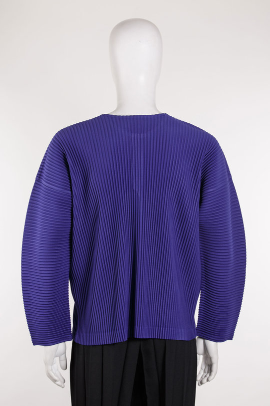Longsleeve HP66-JK023 violette, Homme Plissé Issey Miyake