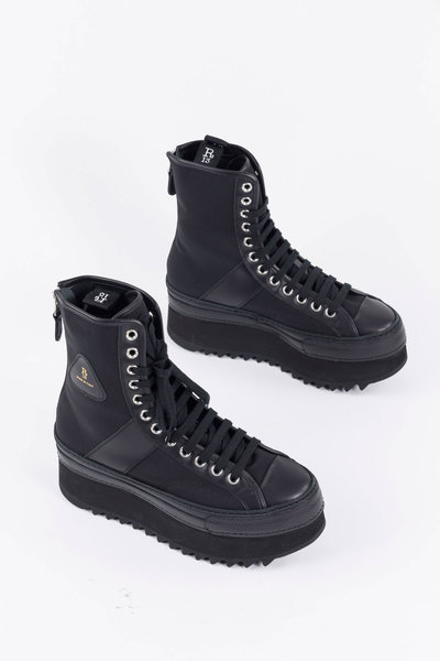 Schuhe Hightop Sneaker R13 black, R 13