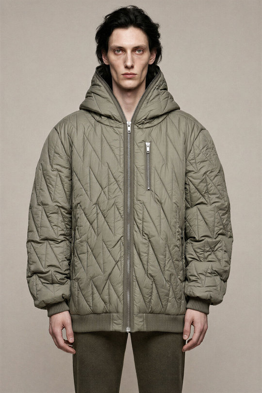 Jacke RU02F4722 NPT1 GIMP JKT drk pearl, Rick Owens