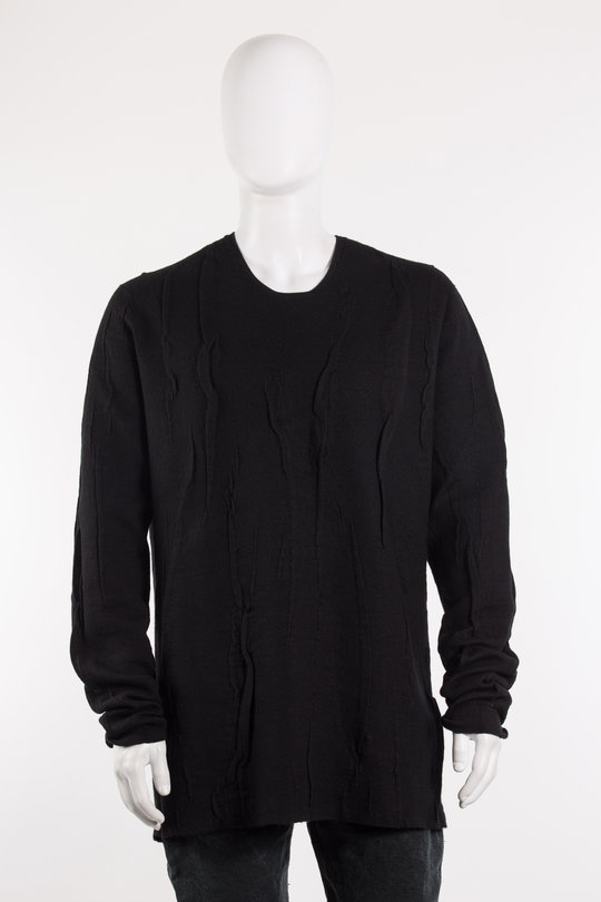 Pullover GOL1FLA1 black, Label Under Construction