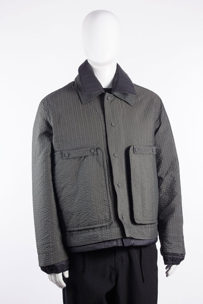 Jacke WOJKT123 Double Quilt Worker army green, CRAIG GREEN