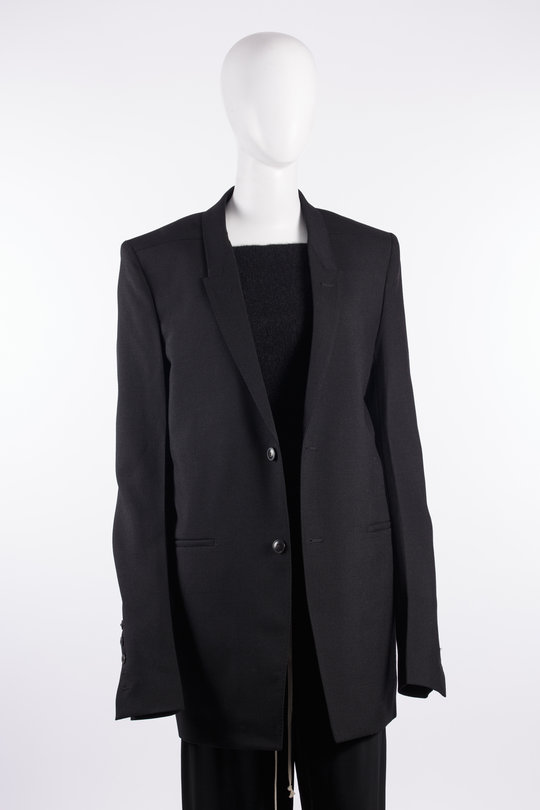 Blazer RP02F5752 WGP Concordian JKT black, Rick Owens