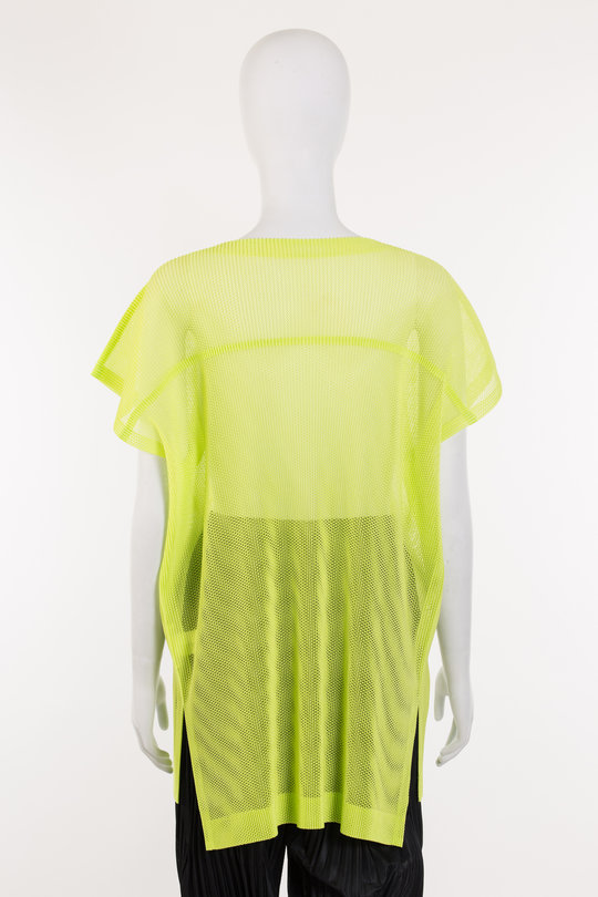 Shirt PP46-FT362 yellow/green, Pleats Please  Issey Miyake