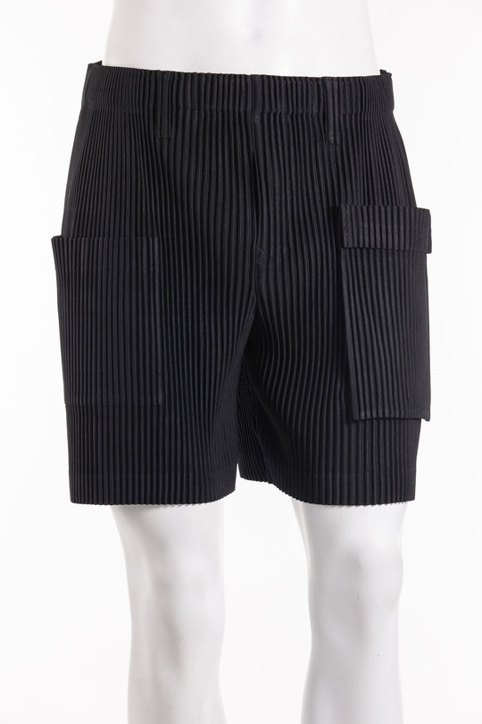 Shorts HP66-JF222 black, Homme Plissé Issey Miyake