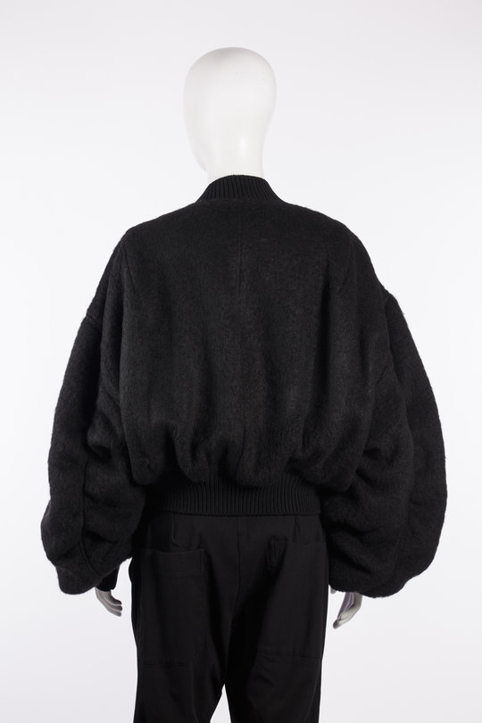 Jacke Secchia Cropped Flight RP02F5702 black, Rick Owens