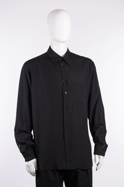 Hemd HW-B83-250-2 black, Yohji Yamamoto