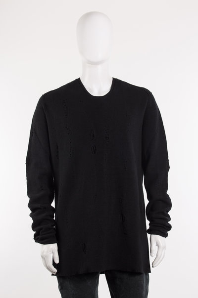 Pullover GOL1FLA1 black, Label Under Construction