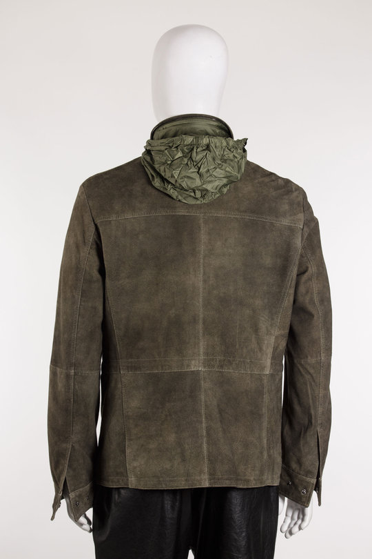 Lederjacke GU262S28097CMAK green, Giorgio Brato