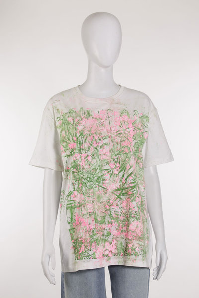 T-Shirt SFMC 01W S26 Flower Col Wash multi, Simeon Farrar