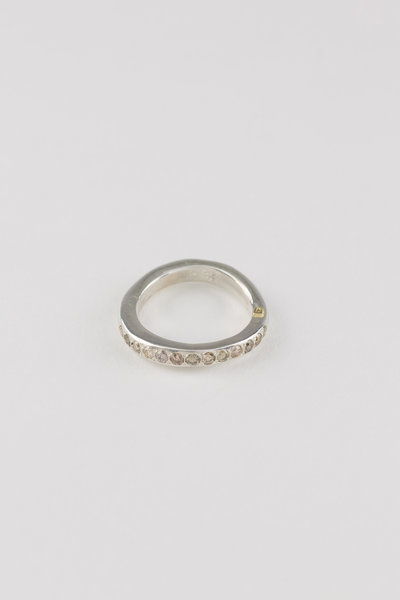 Ring mit cognac Diamanten  white, Rosa Maria Jewellery