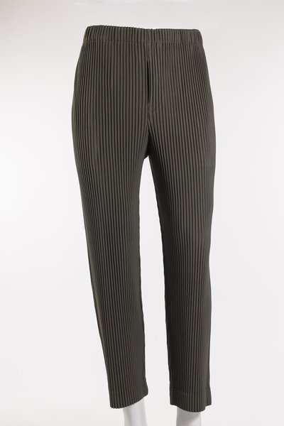 Hose HP58-JF114 olive, Homme Plissé Issey Miyake