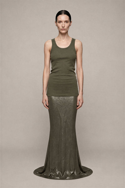 Kleid RP01F6564 JAGTLX Dafne Dress dust, Rick Owens