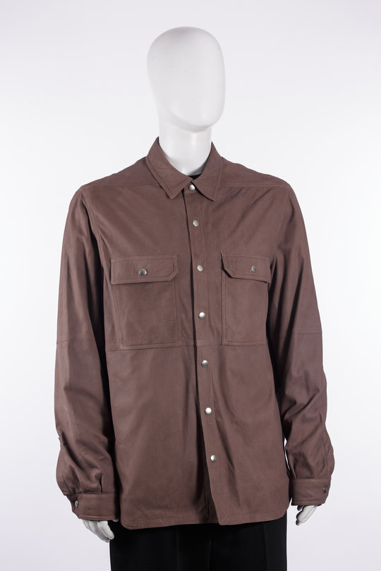 Jacke RU02F4729 LBS Outershirt grape, Rick Owens
